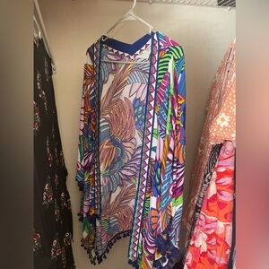 Trina Turk wrap, bathing suit cover, shall